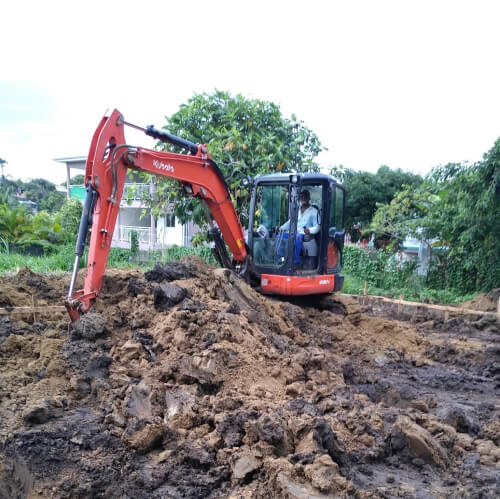 Travaux de terrassement martinique